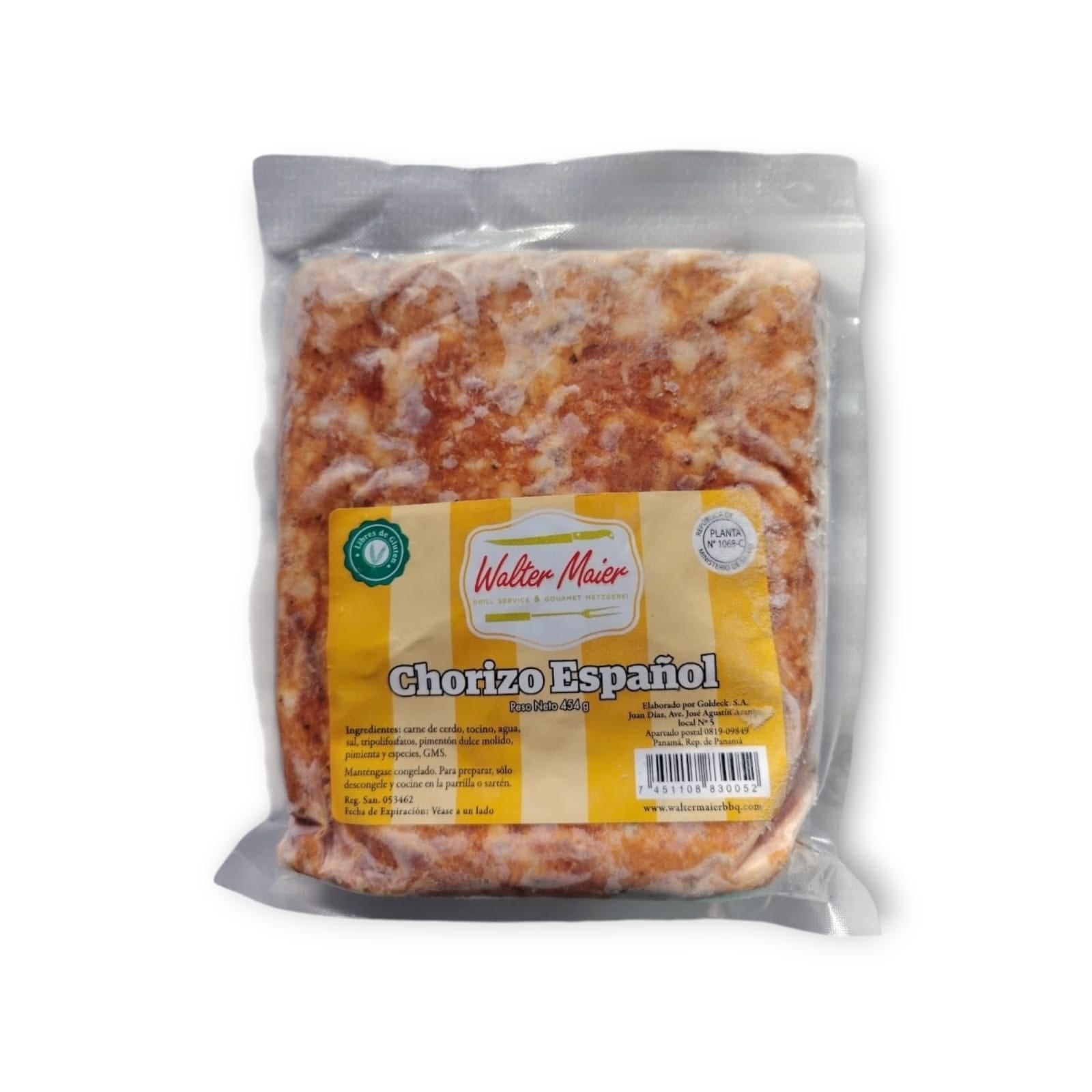 Masa de chorizo español Walter Maier