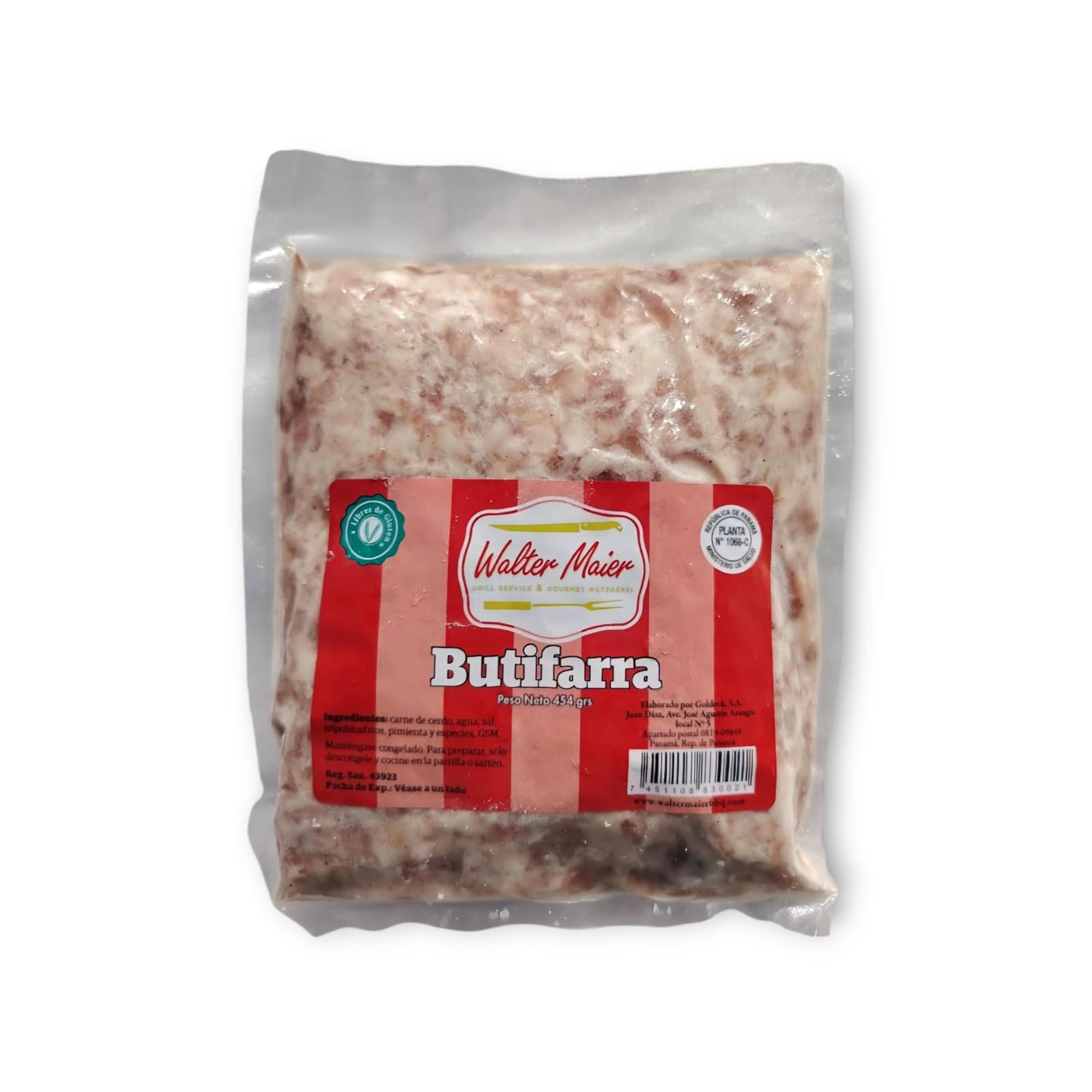 Masa de butifarra Walter Maier