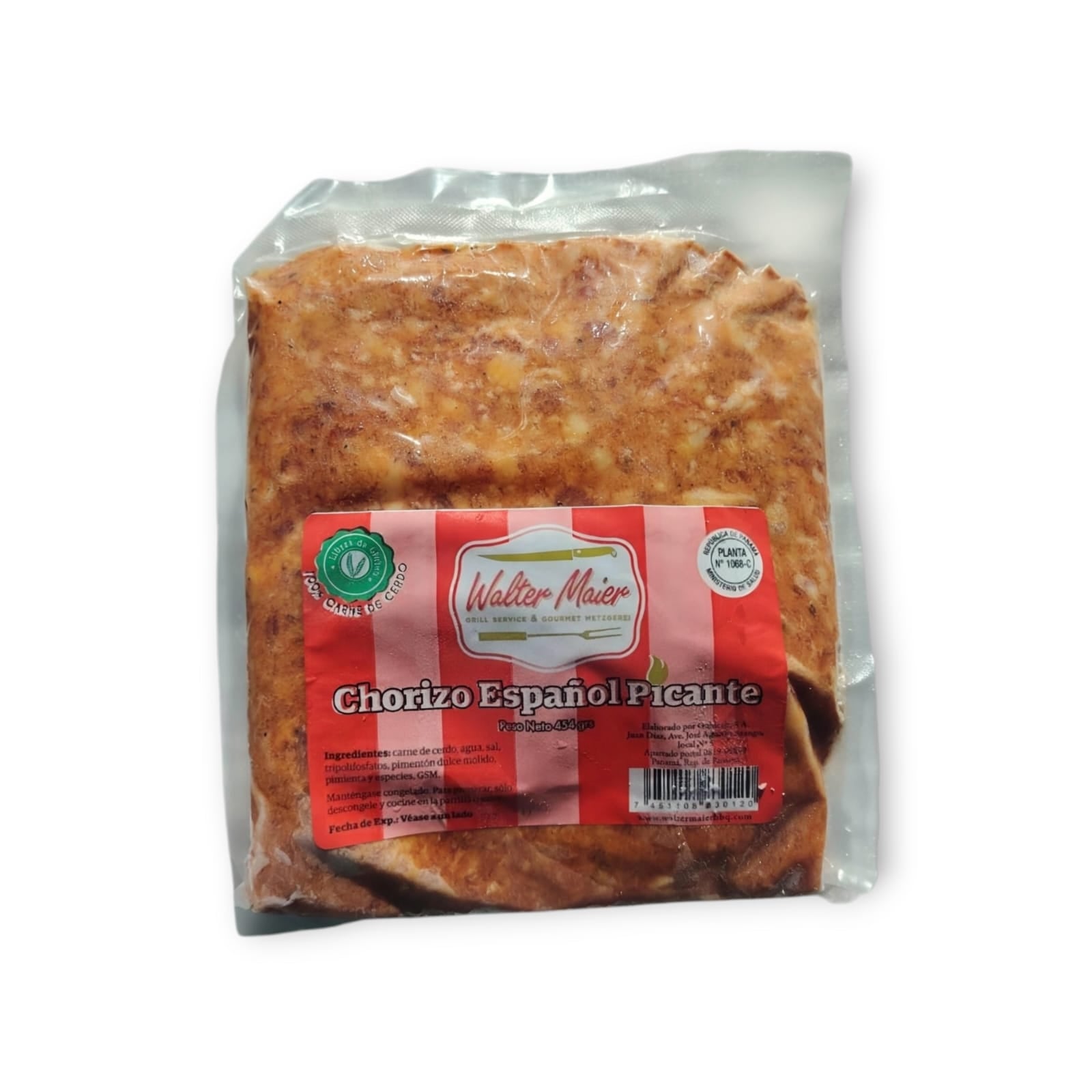Masa de chorizo español picante Walter Maier